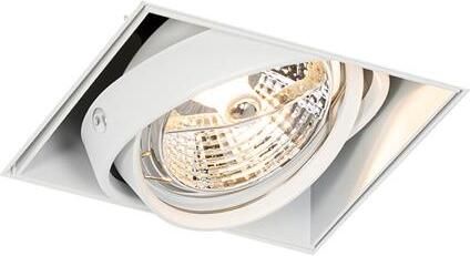 QAZQA Inbouwspot wit GU10 AR70 trimless Oneon