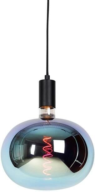 QAZQA Industriële hanglamp zwart incl. LED G220 dimbaar Facil