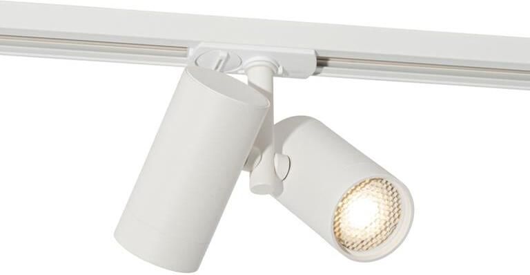 QAZQA Moderne 1-fase railspot wit 2-lichts Iconic Scopio