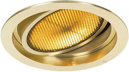 QAZQA Moderne inbouwspot goud verstelbaar Coop 111 Honey