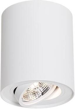 QAZQA Moderne plafondspot wit draai- en kantelbaar AR70 Rondoo Up