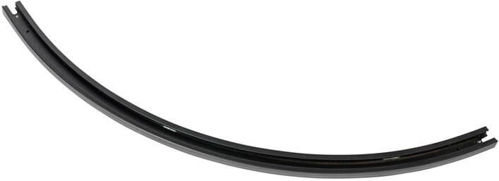 QAZQA Moderne rail zwart 90° gebogen 1-fase Iconic