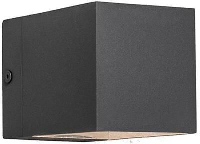 QAZQA Moderne wandlamp donkergrijs Transfer