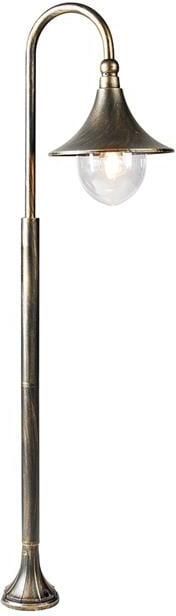 QAZQA Smart buiten lantaarn antiek goud 125 cm IP44 incl. Wifi A60