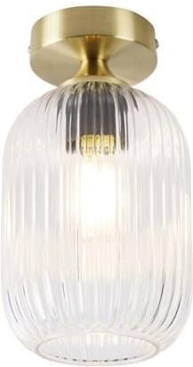 QAZQA Smart plafondlamp messing incl. Wifi A60 Banci