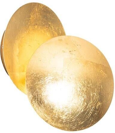 QAZQA Smart wandlamp goud incl. Wifi G9 Sunrise