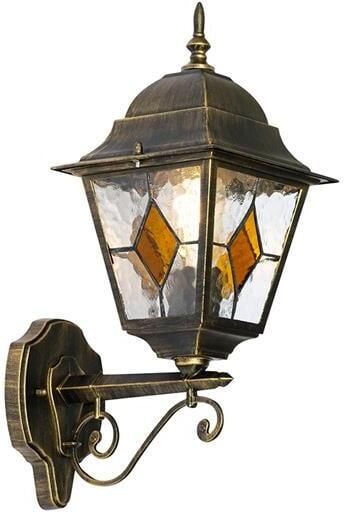 QAZQA Vintage buiten wandlantaarn antiek goud Antigua Up