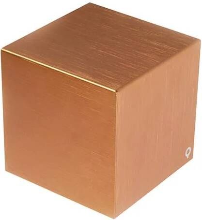 QAZQA Moderne wandlamp koper Cube - Foto 1
