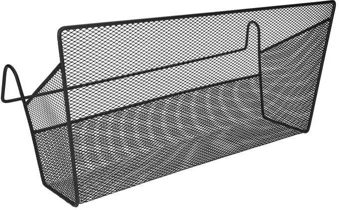 QUVIO Bed organizer Metaal Zwart