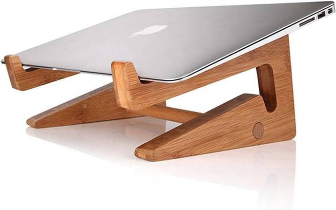 QUVIO Houten laptop standaard