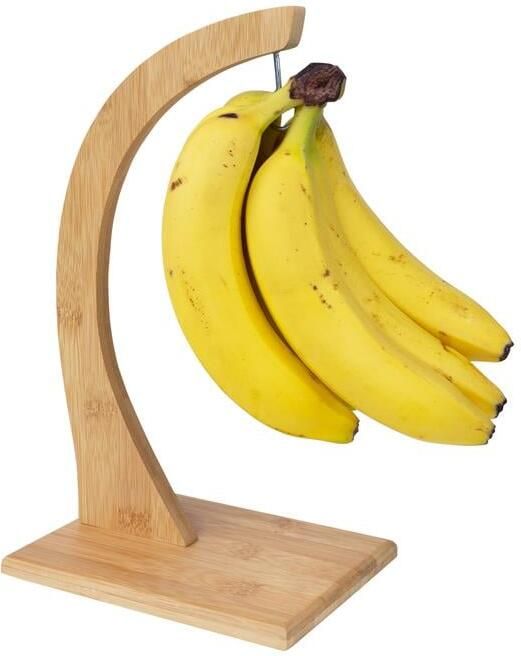 QUVIO Bananenhouder of druivenhouder hout