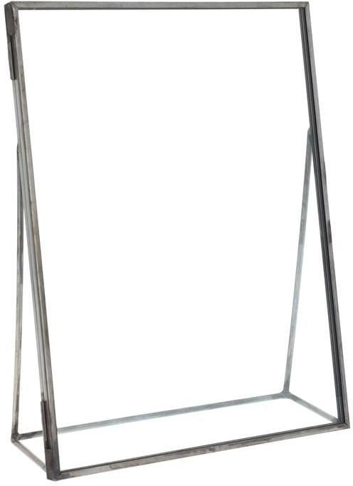 QUVIO Fotolijst Metaal Glas Antraciet 15.5 x 20 cm