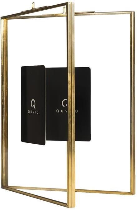 QUVIO Fotolijst staand rechthoek 15 x 20 5 cm (bxh) Goud