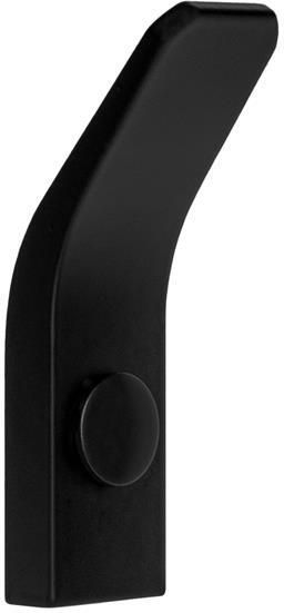 QUVIO Haakje metaal wand Zwart