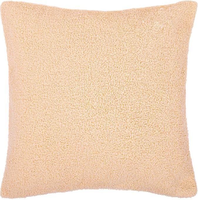 QUVIO Sierkussenhoes teddy 45x45cm Bruin