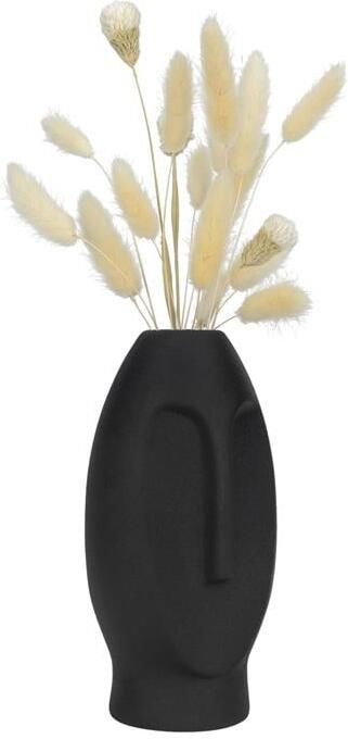 QUVIO Vaas Abstract Zwart
