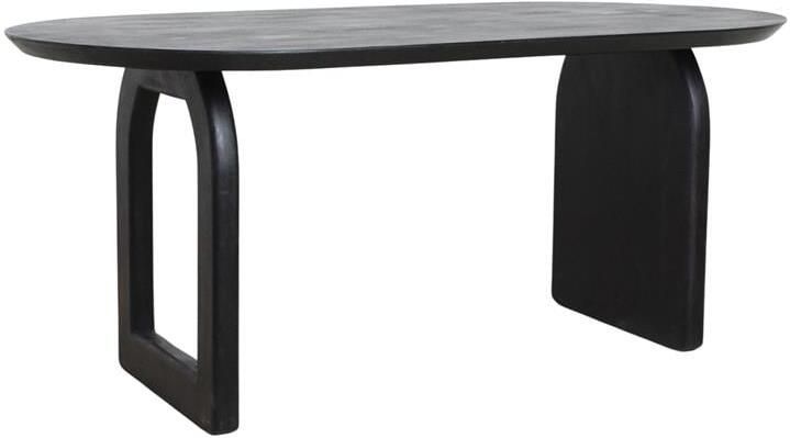 Raw Materials Bullnose eettafel ovaal Mix onderstel Zwart 200 cm - Foto 3