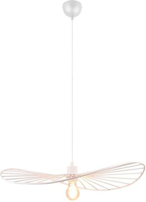 Trendhopper Hanglamp Chapeau mat wit Excl. 1x E27 7W - Foto 2