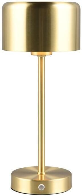 Reality Jeff Oplaadbare Tafellamp Messing Mat