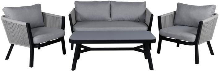 Rebellenclub Amary Loungeset Zwart