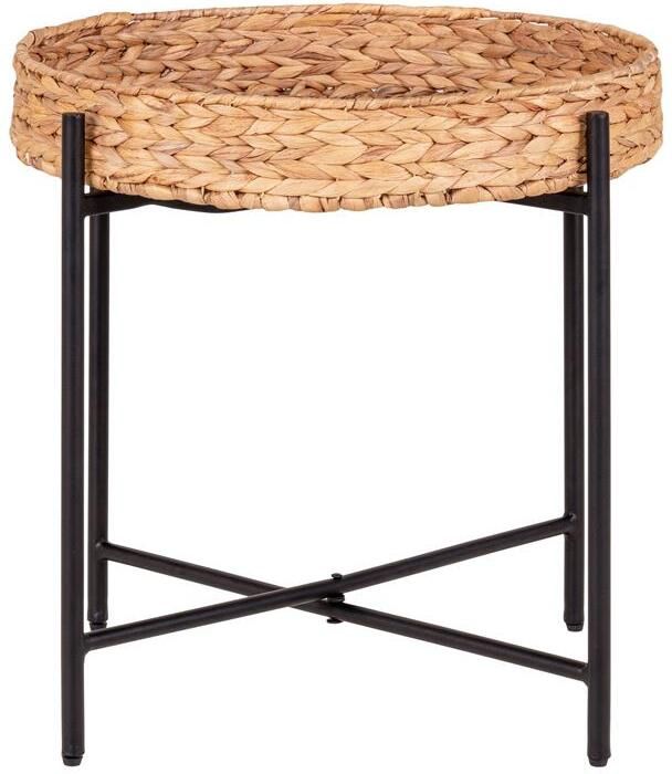 Rebellenclub Banff Bijzettafel ø50 Riet