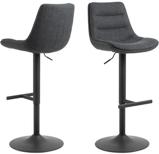 Rebellenclub Barkruk Brande Set Van 2 Donker Grijs