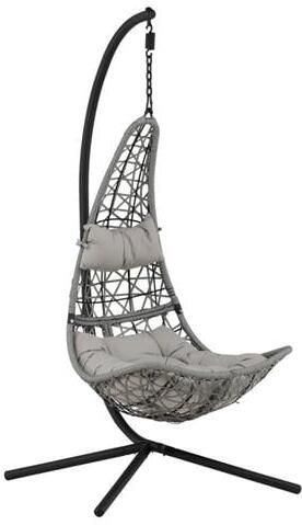 Rebellenclub Cobe Hangstoel Grijs