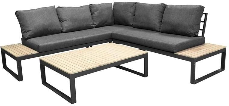 Rebellenclub Ember Hoekloungeset Grijs