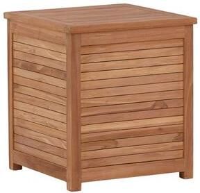 Rebellenclub Halon Kussen Opbergbox 53 x 53cm Naturel Hout
