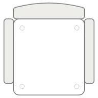 Rebellenclub Spark Eetkamerstoel Set van 2