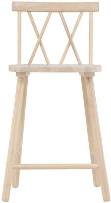 Rebellenclub Kotiro Barkruk Set van 2 Licht Eiken