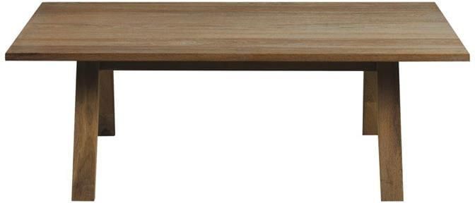 Rebellenclub Mala Salontafel 130 x 70 cm Donker Eiken