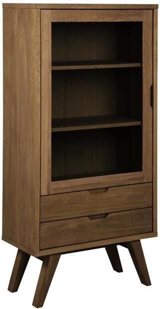 Rebellenclub Mala Vitrinekast Donker Eiken