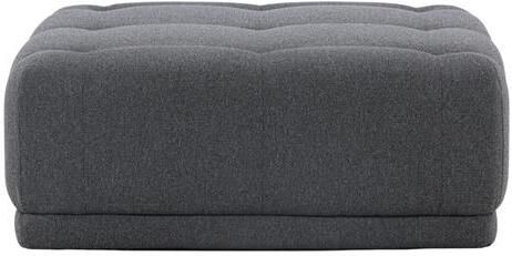 Rebellenclub Mau Poef Donkergrijs