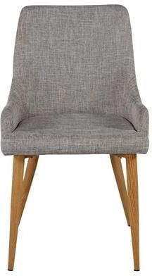 Rebellenclub Namu Eetkamerstoel Set van 2 Grijs