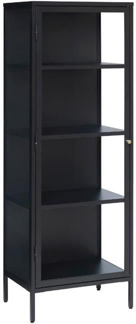 Rebellenclub Nimbin Vitrinekast 160 x 58 cm Zwart