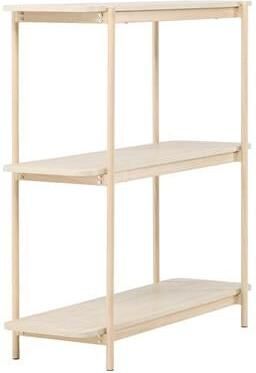 Rebellenclub Nuku Open Kast 120cm Licht Eiken