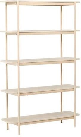 Rebellenclub Nuku Open Kast 190cm Licht Eiken