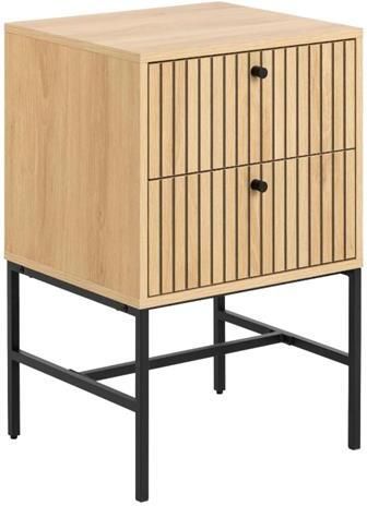 Rebellenclub Risley Nachtkastje Licht Eiken