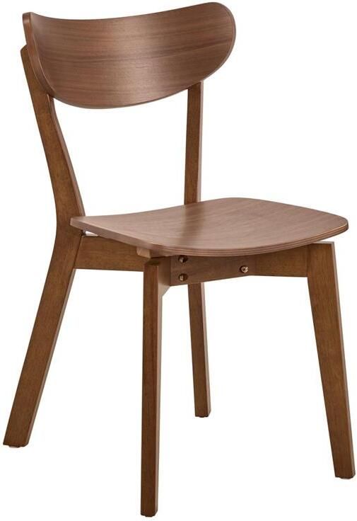 Rebellenclub Roskilde Eetkamerstoel Set Van 2 Walnoot