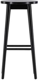 Rebellenclub Sakari Barkruk Set van 2 Zwart