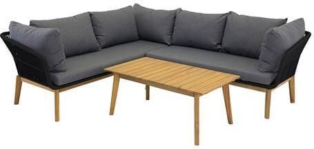 Rebellenclub Salsa Hoekloungeset Zwart