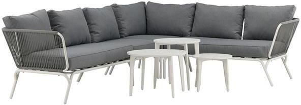 Rebellenclub Syros Hoekloungeset Wit
