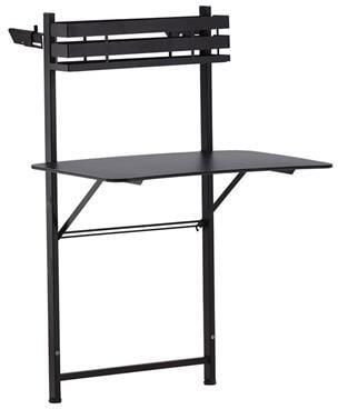 Rebellenclub Thymo Balkontafel 77 x 57cm Zwart