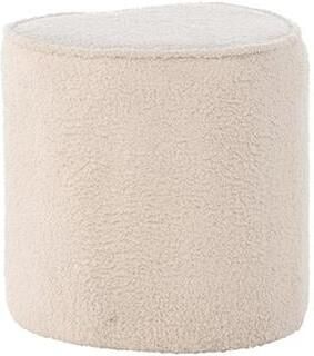 Rebellenclub Tofty Poef Beige Teddy