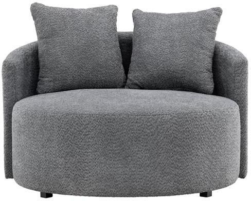 Rebellenclub Vaian Loungefauteuil XL Grijs