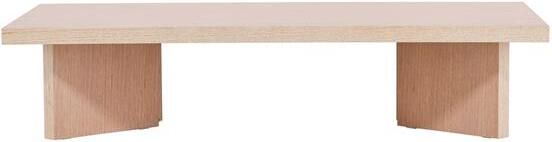 Rebellenclub Vasa Salontafel 140 x 80 cm Licht Eiken - Foto 2