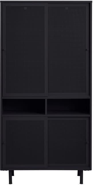 Rebellenclub Virke Wandkast L Zwart