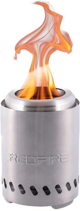 RedFire Volcano Small Roestvrij staal Tafelhaard Incl.