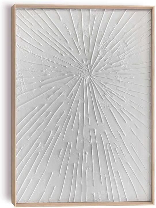 Reinders Beams White Craft Art Schilderij 40x30cm Hout - Foto 5